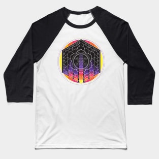 Metatrons Cube Baseball T-Shirt